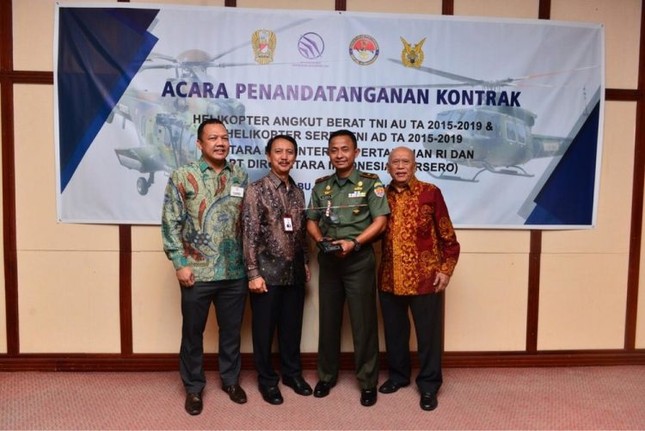 Quân đội Indonesia tăng cường trực thăng Bell 412EPI ảnh 1