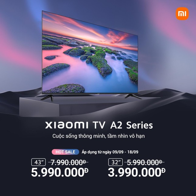 Xiaomi TV A2 43 inch và 32 inch ra mắt với ưu đãi giảm ngay 2 triệu ảnh 2