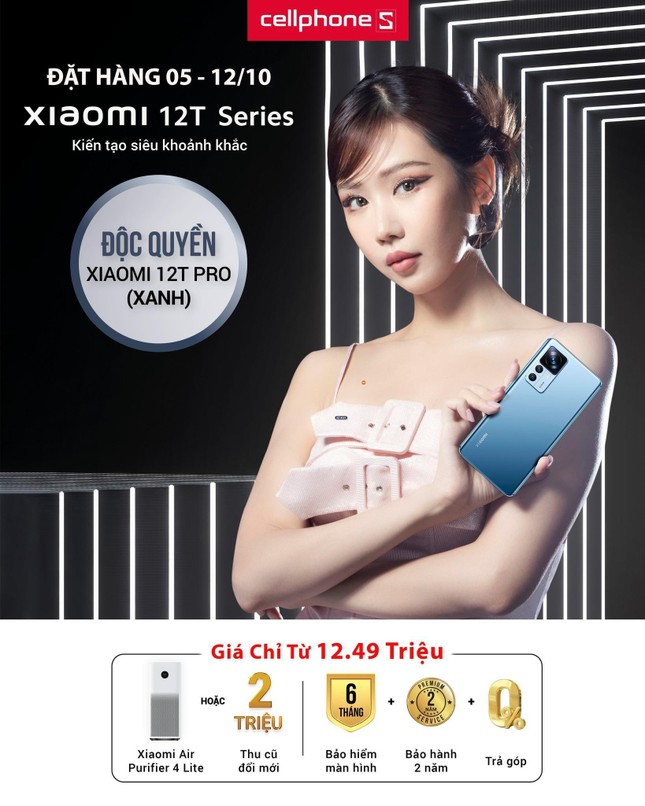 Đến ngay CellphoneS để trở thành một trong những người đầu tiên sở hữu siêu phẩm Xiaomi 12T Series ảnh 1