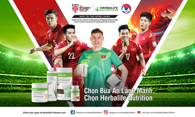 Herbalife Nutrition hai lần liên tiếp tài trợ giải AFF Mitsubishi Electric ảnh 1