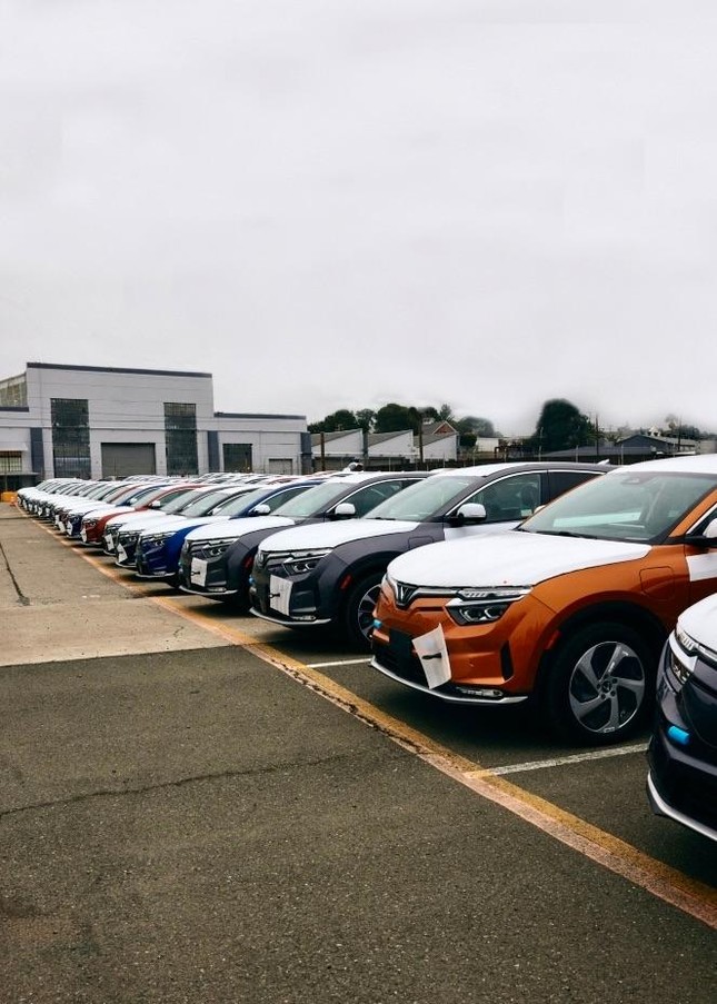 Lô xe đầu tiên cập cảng California - Vinfast nhận giấy phép bán hàng tại Mỹ ảnh 9
