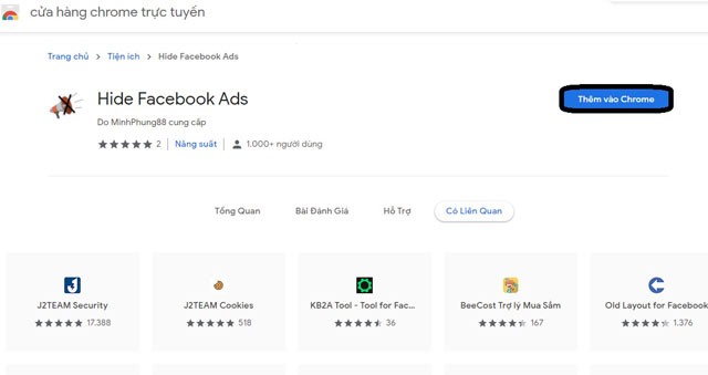 Hướng dẫn chặn quảng cáo khi lướt Facebook bằng Google Chrome ảnh 2