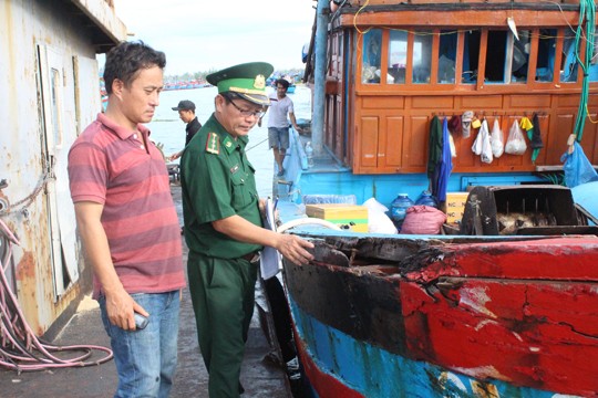 Tàu cá Quảng Ngãi bị đâm và cướp ngư cụ ở Hoàng Sa ảnh 1