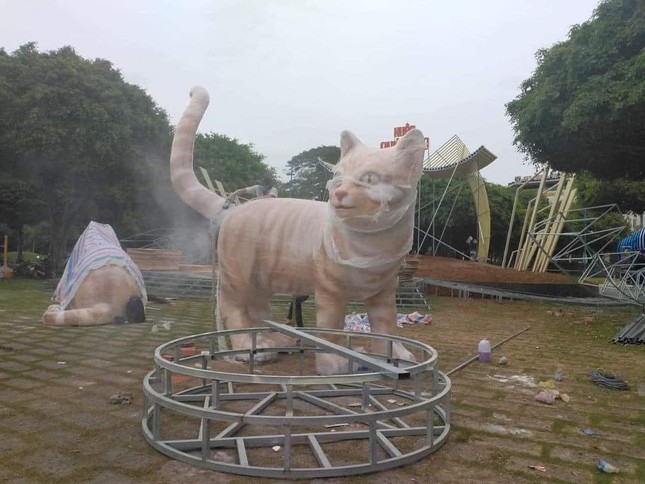 Linh vật năm Quý Mão 2023: Độc lạ mèo Thanh Hóa “tiêm filler căng da”, mèo Vũng Tàu thay da hóa hổ ảnh 2