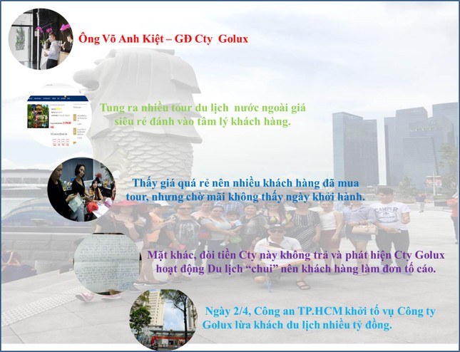 Công ty tour ở Sài Gòn cho khách đi… 'tàu bay giấy' bị khởi tố ảnh 1