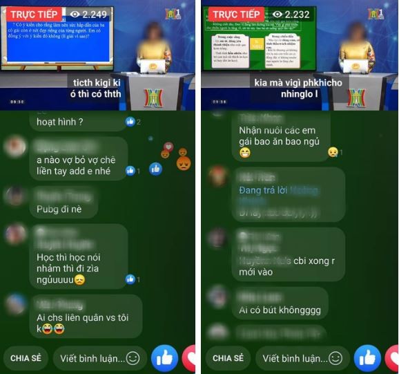 Nhiều bình luận “thả thính” tìm người yêu, trêu chọc giáo viên dưới bài giảng livestream ảnh 2