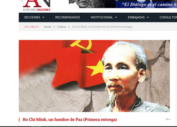 Truyền thông Argentina ca ngợi Chủ tịch Hồ Chí Minh ảnh 1