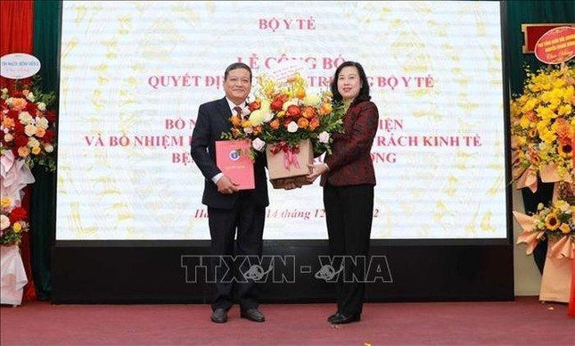 Bản tin 8H: Bộ Y tế bổ nhiệm Giám đốc Bệnh viện Phổi Trung ương ảnh 1