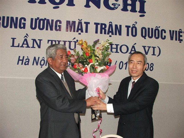 Ông Huỳnh Đảm giữ chức Chủ tịch MTTQ Việt Nam