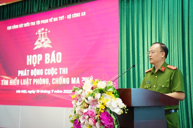 Phát động cuộc thi 'Tìm hiểu Luật phòng, chống ma tuý', tổng giá trị giải thưởng 1 tỷ đồng ảnh 2