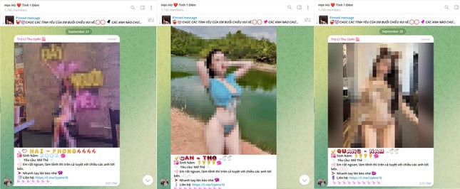 Bẫy tình rình rập từ những quảng cáo hội nhóm hẹn hò, mại dâm trá hình trên mạng xã hội ảnh 1