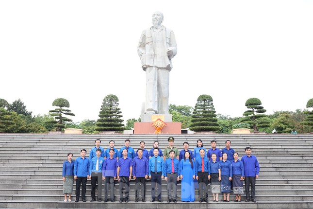 Đoàn đại biểu Đoàn Thanh niên 3 tỉnh nước bạn Lào chào xã giao lãnh đạo tỉnh Nghệ An ảnh 6