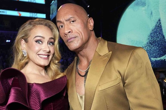 The Rock: 'Tôi yêu mến âm nhạc, tính cách và con người Adele' ảnh 1