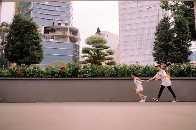 Cặp “đũa lệch” đáng yêu của ĐH Đại Việt: Chàng hơn nàng 31cm, luôn gây sự chú ý ảnh 6
