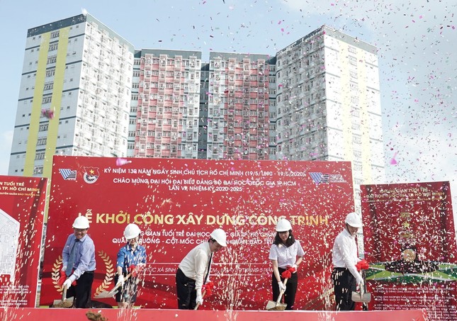 Khởi công công trình Không gian Tuổi trẻ ĐHQG TP. HCM ảnh 1