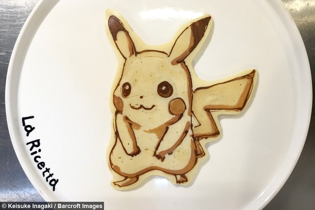 Đầu bếp 51 tuổi sáng tạo bánh kếp… anime ảnh 1