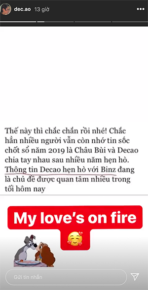 Sốc trước phát ngôn của tình cũ Châu Bùi: 'Em cặp người nào, tôi tán người đó' ảnh 1