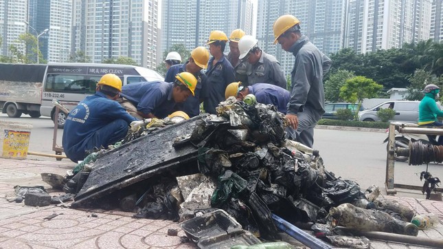 'Siêu máy bơm' chưa thể vận hành vì buổi bàn giao cống vắng lãnh đạo ảnh 3