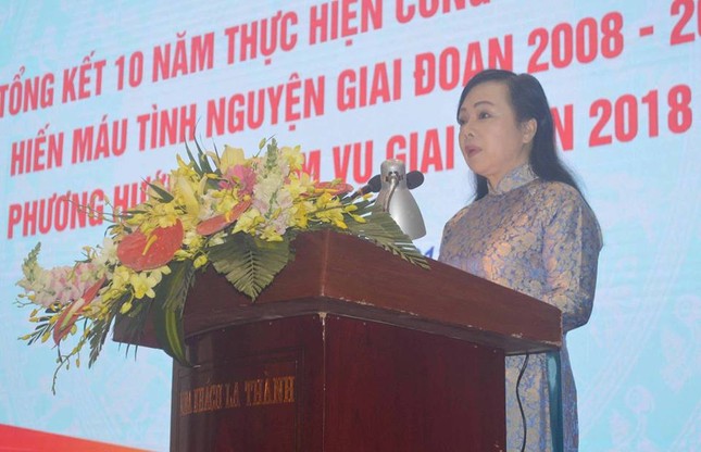Mười năm thực hiện vận động hiến máu tình nguyện ảnh 2