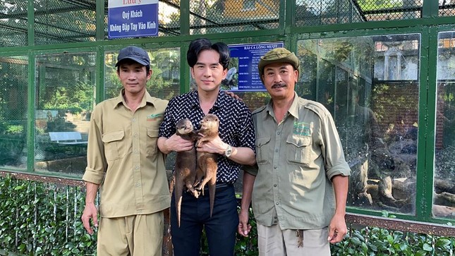 Vì sao Đan Trường tặng 2 con rái cá cho Thảo Cầm Viên? ảnh 1
