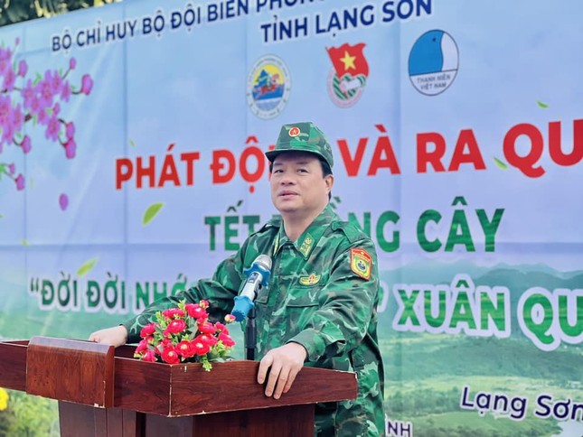 Ra quân trồng cây năm mới tại biên giới Lạng Sơn ảnh 6