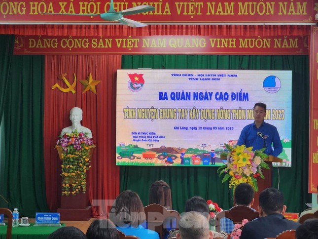 Tuổi trẻ xứ Lạng hào hứng chung tay xây dựng nông thôn mới ảnh 1