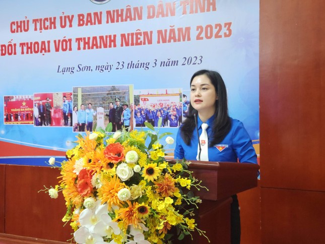 Chủ tịch UBND tỉnh Lạng Sơn đối thoại với thanh niên: 'Nóng' vấn đề việc làm, khởi nghiệp ảnh 8