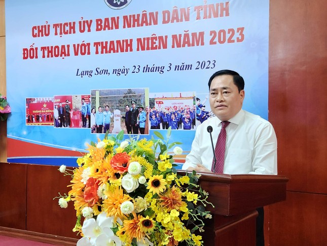 Chủ tịch UBND tỉnh Lạng Sơn đối thoại với thanh niên: 'Nóng' vấn đề việc làm, khởi nghiệp ảnh 2