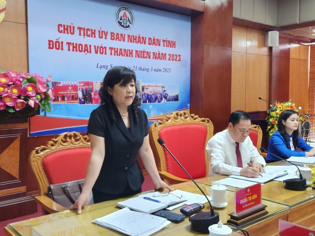 Chủ tịch UBND tỉnh Lạng Sơn đối thoại với thanh niên: 'Nóng' vấn đề việc làm, khởi nghiệp ảnh 5