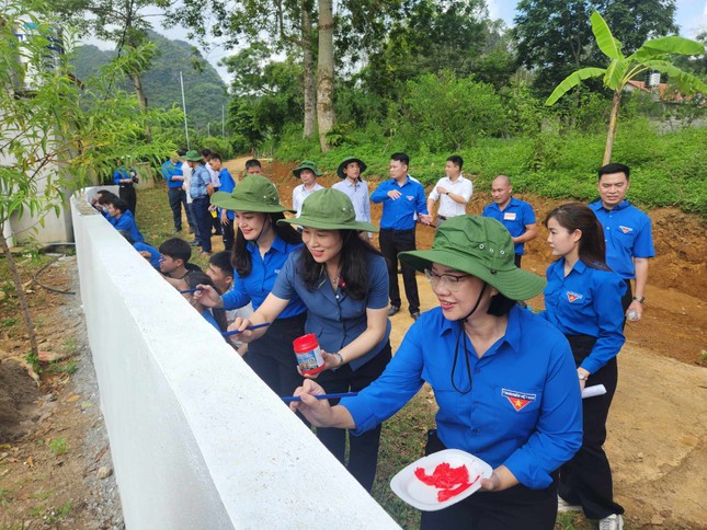 Cao điểm tình nguyện chung tay xây dựng nông thôn mới ở Lạng Sơn ảnh 12
