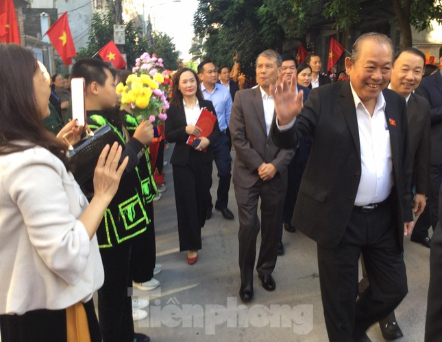 Phó Thủ tướng Trương Hòa Bình dự ngày hội đoàn kết toàn dân ở Lạng Sơn ảnh 1