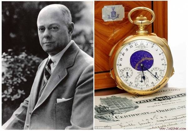 Henry Graves Jr. - người sở hữu chiếc đồng hồ mang lời nguyền chết chóc. Ảnh Daily Mail