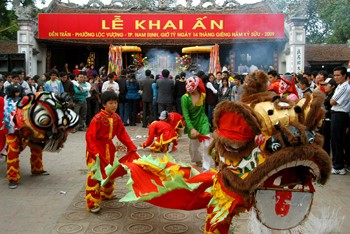 Lễ Khai ấn đền Trần Nam Định có ý nghĩa như thế nào?