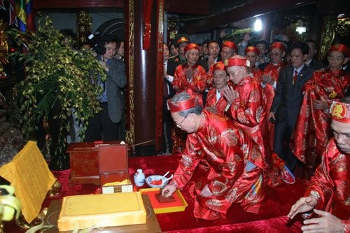 Có mấy loại ấn liên quan đến lễ khai ấn đền Trần?