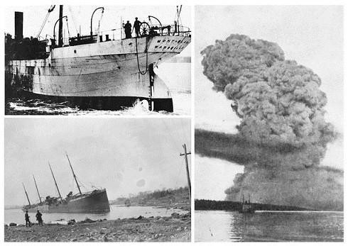 Vụ nổ tàu kinh hoàng ở Canada ngày 6/12/1917 khiến báo người mất mạng ngay lập tức?