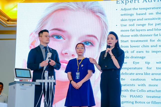 Hơn 100 bác sĩ dự đào tạo 'Công nghệ khoa học thẩm mỹ da liễu' ảnh 1