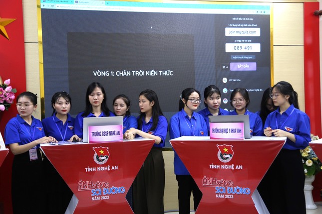 CLB Lý luận trẻ Trường Đại học Vinh giành giải Nhất thi 'Ánh sáng soi đường' cấp tỉnh bảng B ảnh 3