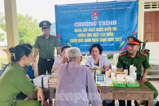 Hơn 8.000 đoàn viên, thanh niên Nghệ An ra quân cao điểm Chiến dịch Hành quân xanh ảnh 7