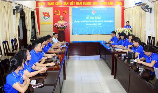 Thành lập câu lạc bộ phóng viên trẻ tình nguyện tỉnh Nghệ An ảnh 2