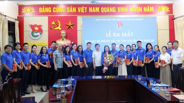 Thành lập câu lạc bộ phóng viên trẻ tình nguyện tỉnh Nghệ An ảnh 1