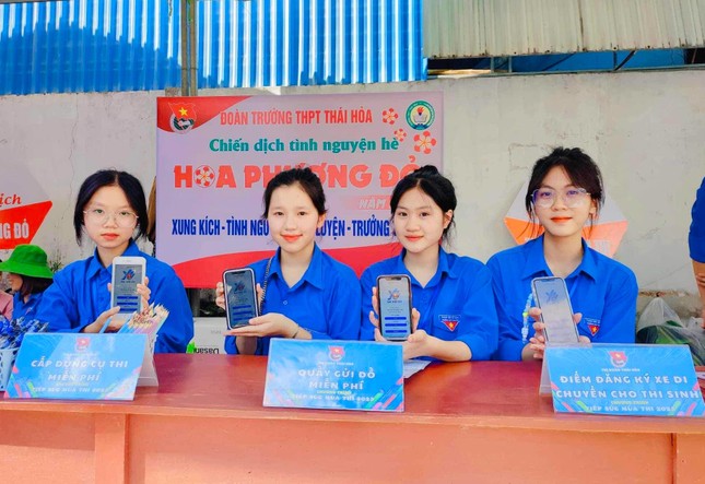 Đi tiếp sức mùa thi, đoàn viên thi tìm hiểu Nghị quyết Đại hội Đoàn ảnh 12
