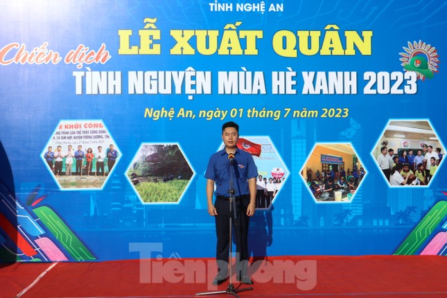 Xuất quân Chiến dịch tình nguyện Mùa hè xanh 2023 ảnh 5