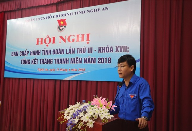 Nghệ An: Khen thưởng 21 tập thể xuất sắc trong tháng thanh niên 2018 ảnh 3