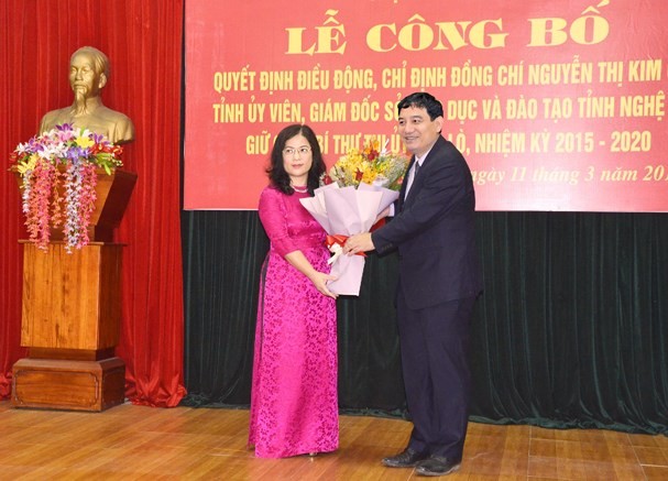 Nghệ An: Thị xã Cửa Lò có tân bí thư ảnh 1