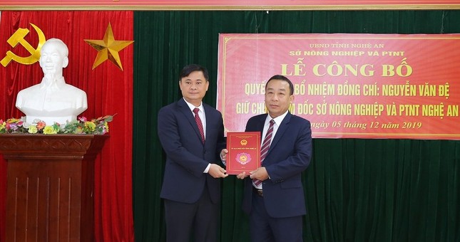 Nghệ An bổ nhiệm nhiều chức vụ chủ chốt ảnh 1
