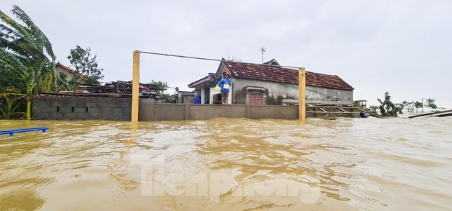 Sống trên nóc nhà, người dân Quảng Bình khắc khoải chờ lũ rút ảnh 10