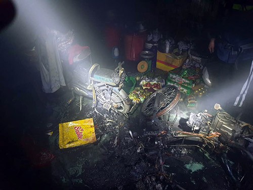 Say rượu, người đàn ông phóng hoả đốt nhà ngày 30 Tết ảnh 1