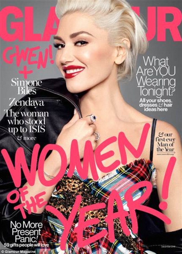 Gwen Stefani lưng trần quyến rũ trong tiệc của Glamour ảnh 3