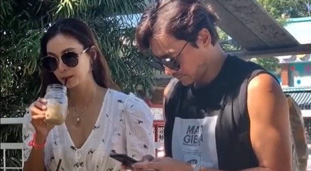Giữa tâm bão 'săn gái mua vui', Jang Dong Gun cùng vợ du lịch ở Hawaii ảnh 1