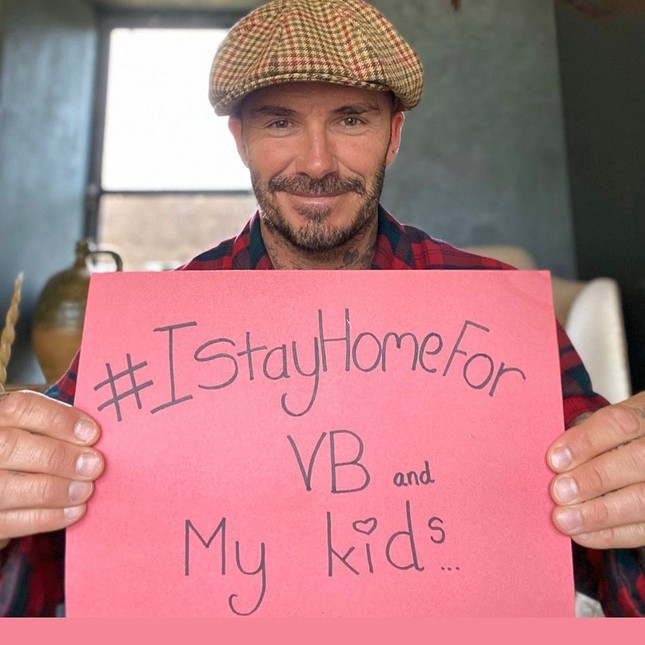 David Beckham chia sẻ thông điệp mùa Covid được dân mạng hưởng ứng ảnh 2